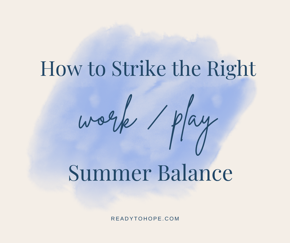 How to Find Work Play Balance for Teens 