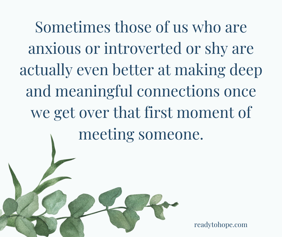 How to make friends when you are shy or socially anxious