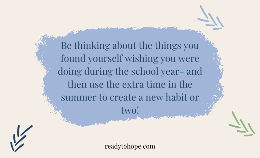 Summer Self Care Tips for Teens Ready to Hope