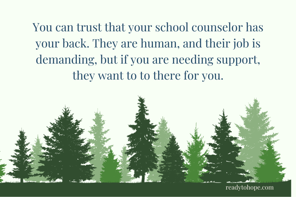 How your school counselor can support your mental wellness