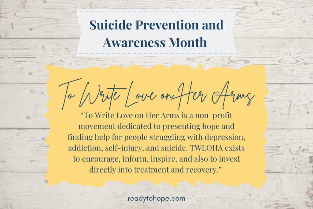 Suicide Prevention and Awareness Hope for the Journey