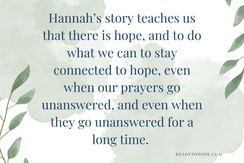 Depression through the lens of Hannah's story